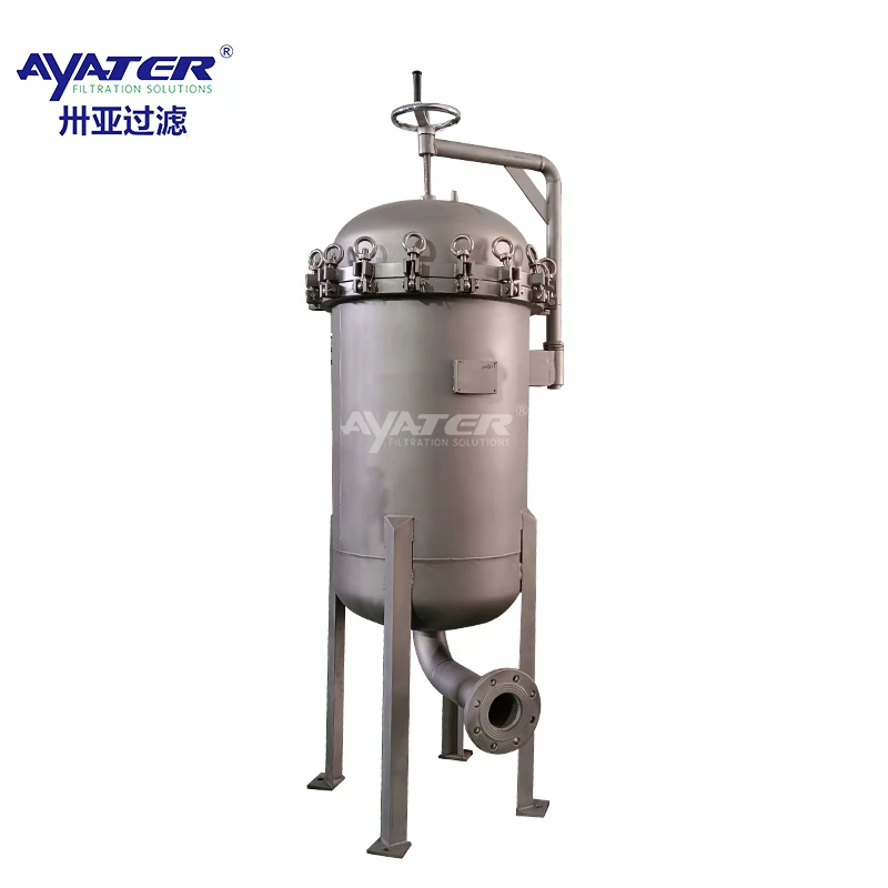 Rumah Multi-Filter 3 Kantong Baja Tahan Karat 304